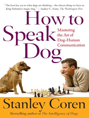 cover image of How to Speak Dog